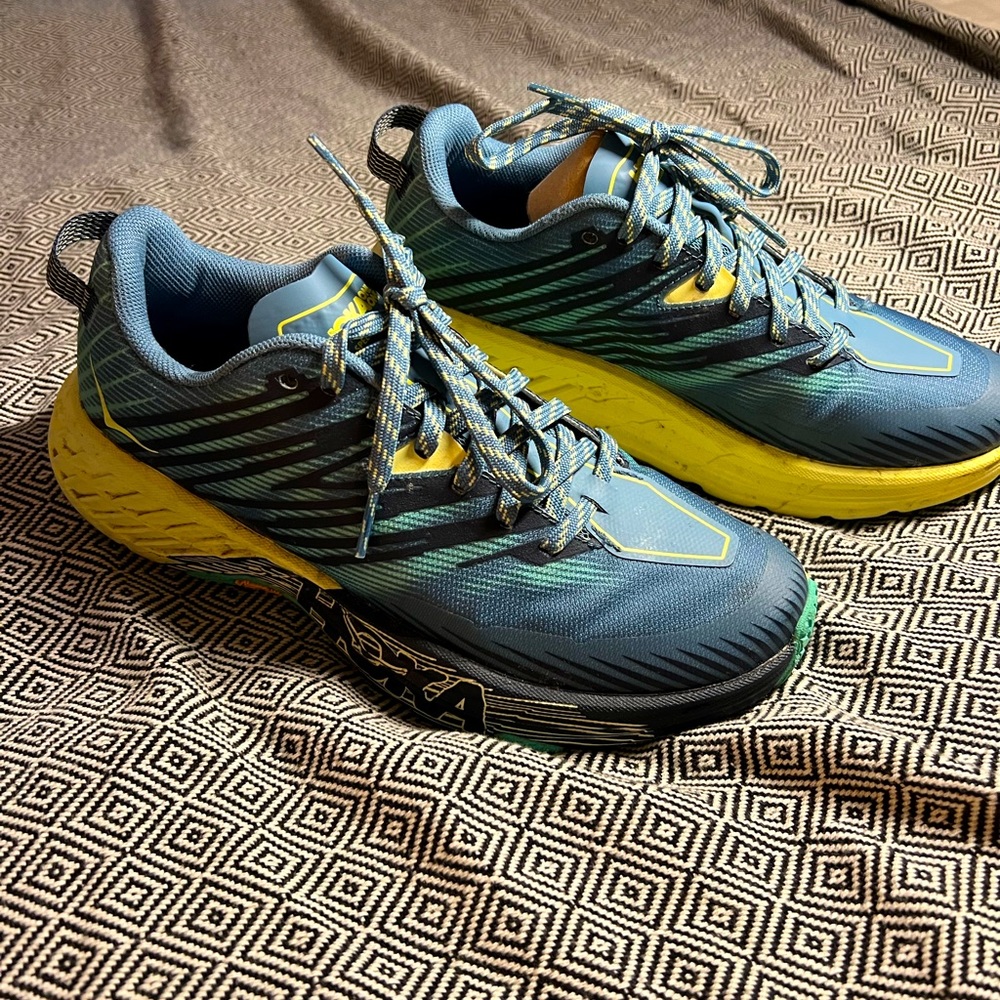 Hoka Speedgoat 4 - gently worn only a few times. Great condition.